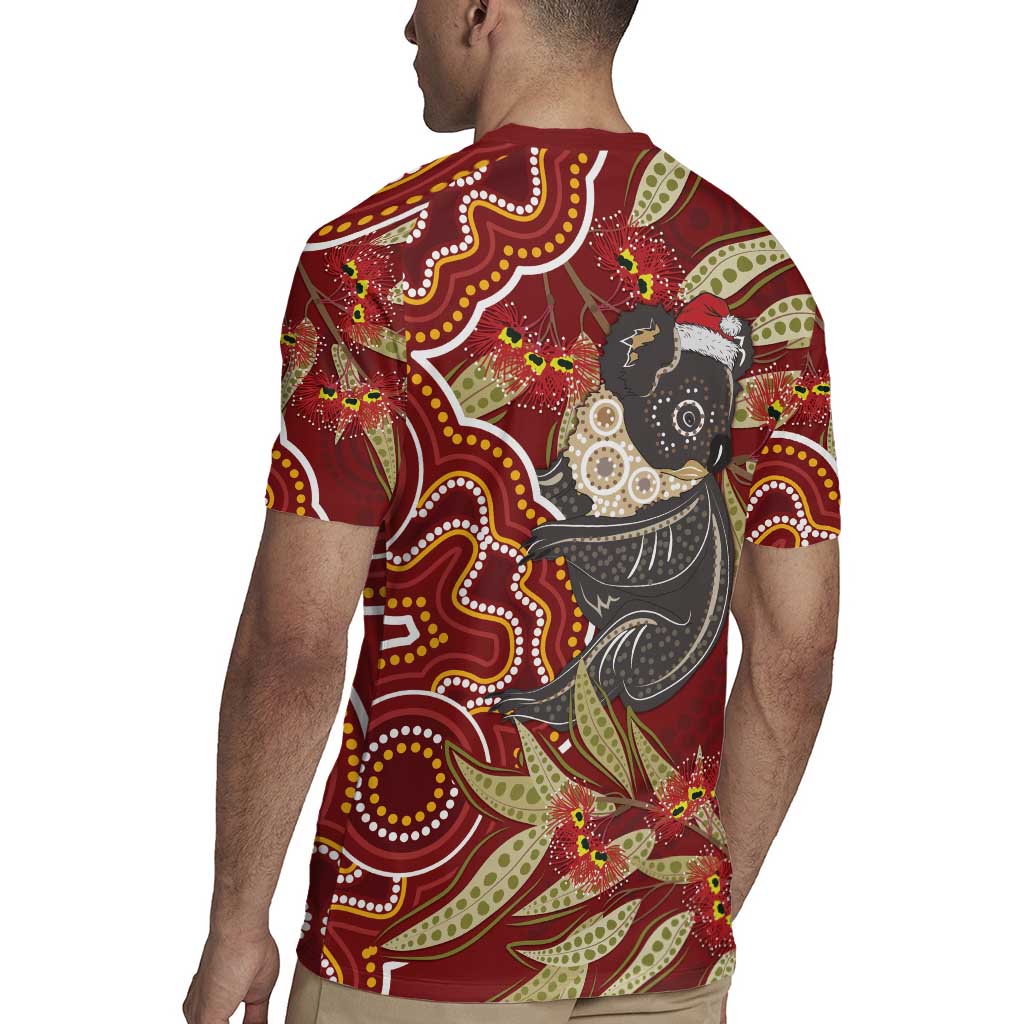 Australia Santa Koala Rugby Jersey Aboriginal Style