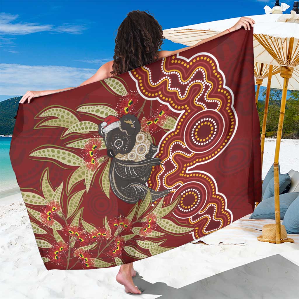 Australia Santa Koala Sarong Aboriginal Style