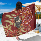 Australia Santa Koala Sarong Aboriginal Style
