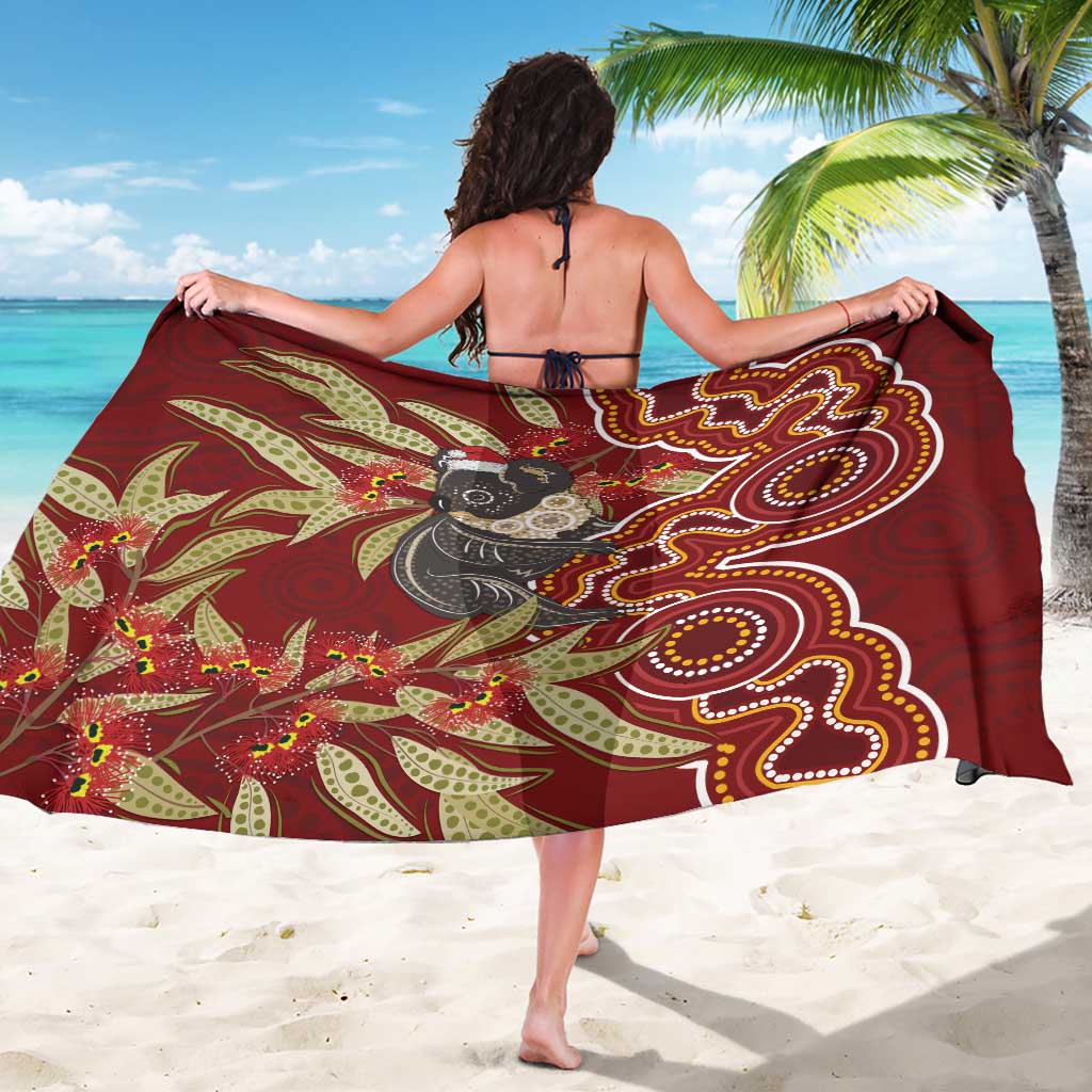 Australia Santa Koala Sarong Aboriginal Style