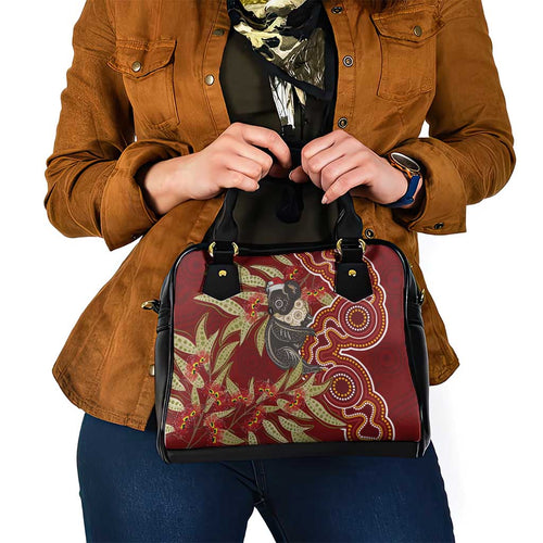 Australia Santa Koala Shoulder Handbag Aboriginal Style
