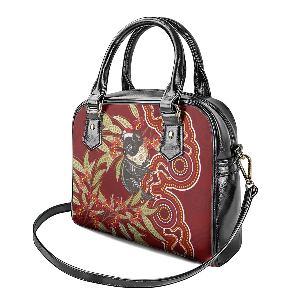 Australia Santa Koala Shoulder Handbag Aboriginal Style