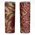 Australia Santa Koala Skinny Tumbler Aboriginal Style