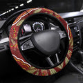 Australia Santa Koala Steering Wheel Cover Aboriginal Style