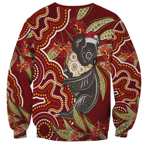 Australia Santa Koala Sweatshirt Aboriginal Style