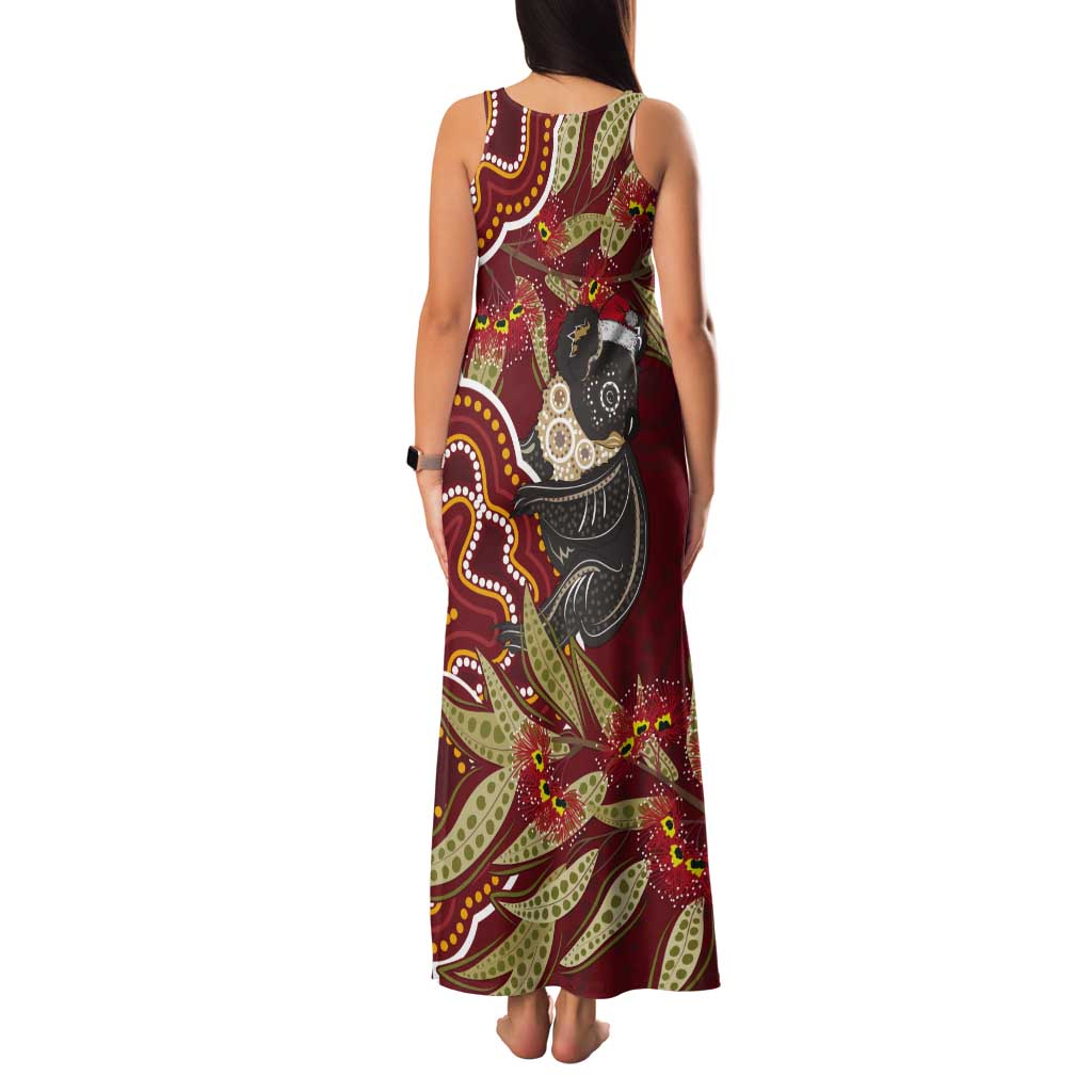 Australia Santa Koala Tank Maxi Dress Aboriginal Style