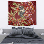 Australia Santa Koala Tapestry Aboriginal Style