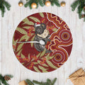 Australia Santa Koala Tree Skirt Aboriginal Style