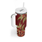 Australia Santa Koala Tumbler With Handle Aboriginal Style