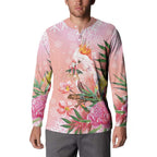 Australia Christmas Pink Cockatoo with Banksia Button Sweatshirt Coral Pink - Aussie Hoodie