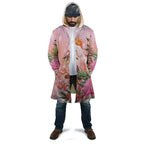 Australia Christmas Pink Cockatoo with Banksia Cloak Coral Pink - Aussie Hoodie