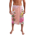 Australia Christmas Pink Cockatoo with Banksia Lavalava Coral Pink - Aussie Hoodie