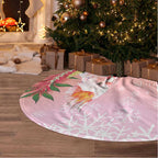 Australia Christmas Pink Cockatoo with Banksia Tree Skirt Coral Pink - Aussie Hoodie