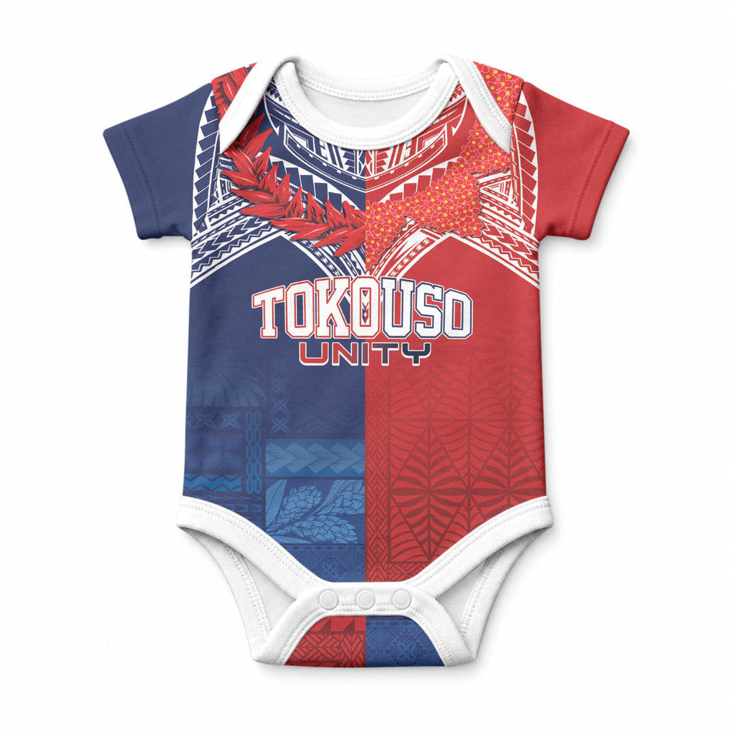 TokoUso Tonga Samoa Brothers Forever Custom Baby Onesie Ulafala and Heilala Unity