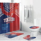 TokoUso Tonga Samoa Brothers Forever Bathroom Set Ulafala and Heilala Unity