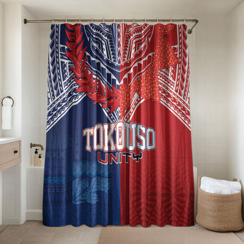 TokoUso Tonga Samoa Brothers Forever Bathroom Set Ulafala and Heilala Unity