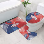 TokoUso Tonga Samoa Brothers Forever Bathroom Set Ulafala and Heilala Unity