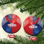 TokoUso Tonga Samoa Brothers Forever Ceramic Ornament Ulafala and Heilala Unity