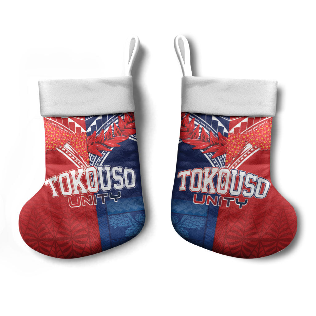 TokoUso Tonga Samoa Brothers Forever Christmas Stocking Ulafala and Heilala Unity
