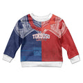 TokoUso Tonga Samoa Brothers Forever Custom Kid Ugly Christmas Sweater Ulafala and Heilala Unity