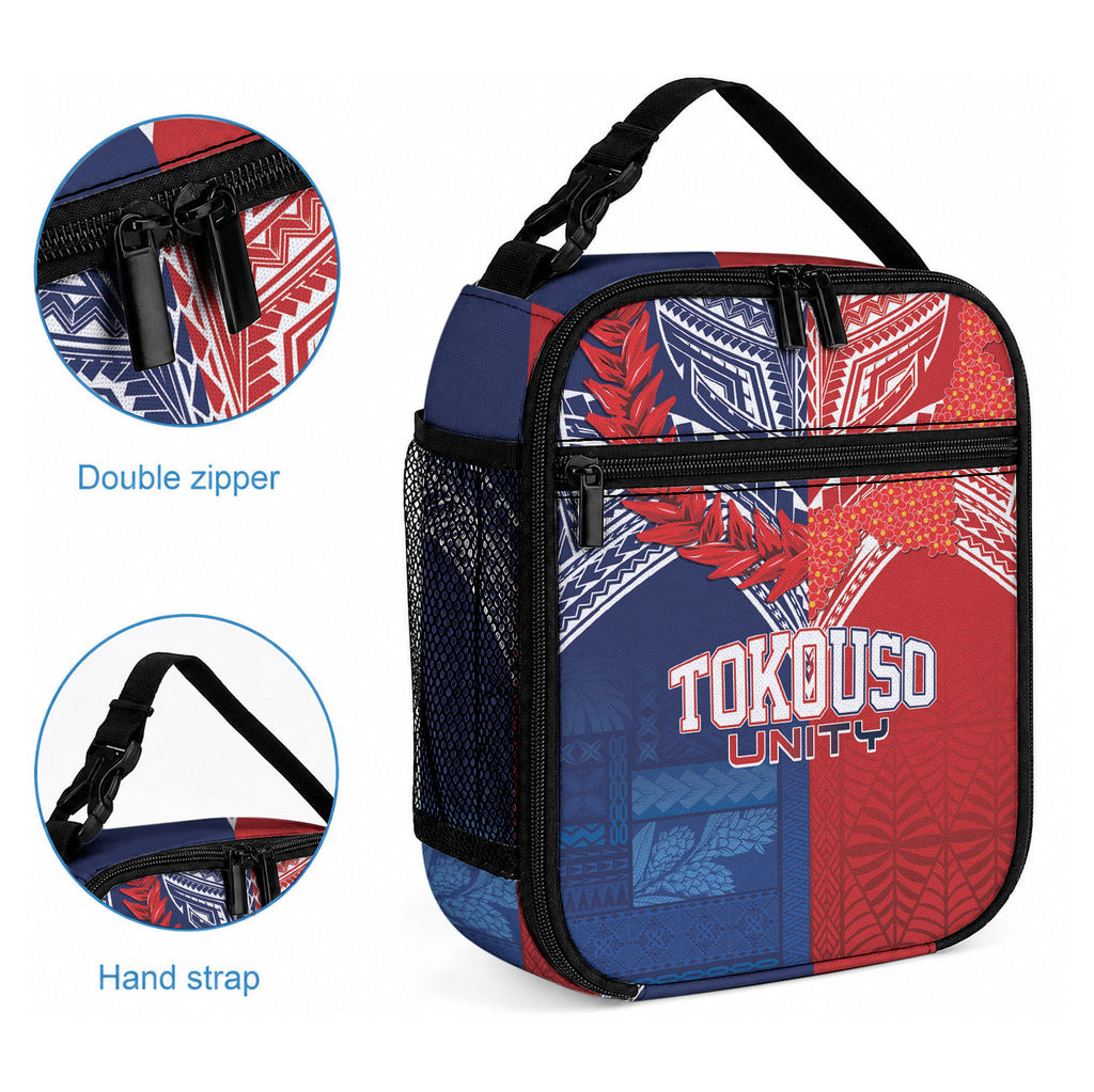 TokoUso Tonga Samoa Brothers Forever Lunch Bag Ulafala and Heilala Unity