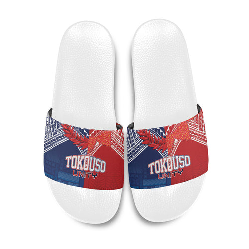 TokoUso Tonga Samoa Brothers Forever Slide Sandals Ulafala and Heilala Unity