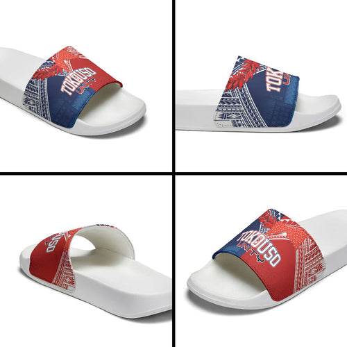 TokoUso Tonga Samoa Brothers Forever Slide Sandals Ulafala and Heilala Unity