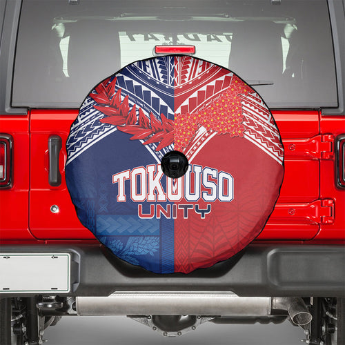TokoUso Tonga Samoa Brothers Forever Spare Tire Cover Ulafala and Heilala Unity