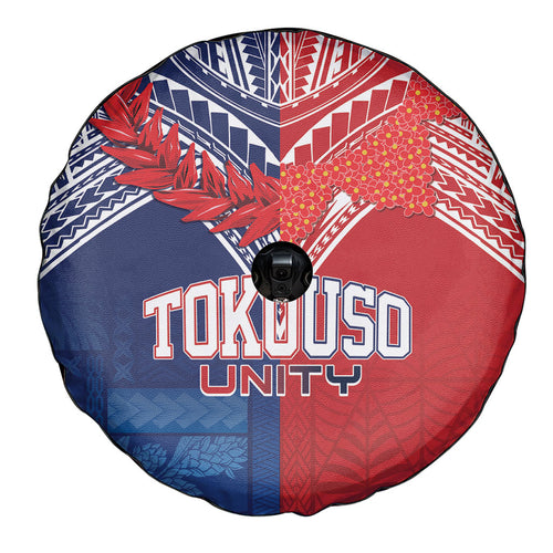 TokoUso Tonga Samoa Brothers Forever Spare Tire Cover Ulafala and Heilala Unity