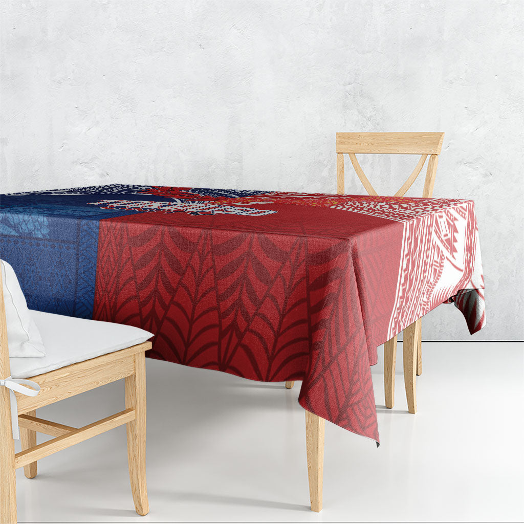 TokoUso Tonga Samoa Brothers Forever Tablecloth Ulafala and Heilala Unity