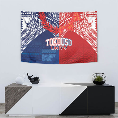 TokoUso Tonga Samoa Brothers Forever Tapestry Ulafala and Heilala Unity