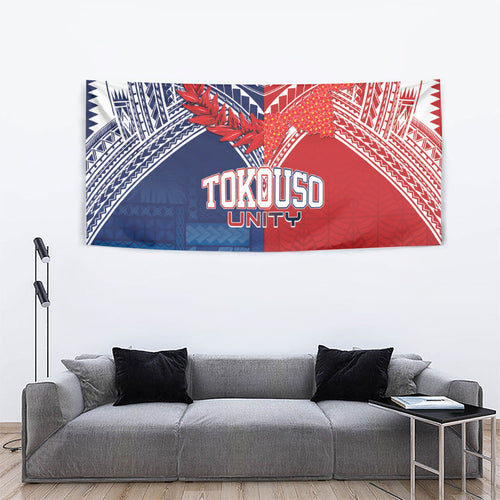 TokoUso Tonga Samoa Brothers Forever Tapestry Ulafala and Heilala Unity