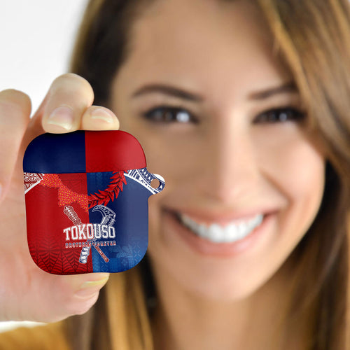 TokoUso Tonga and Samoa AirPods Case Warriors War Clubs