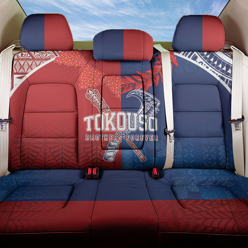 TokoUso Tonga and Samoa Back Car Seat Cover Warriors War Clubs