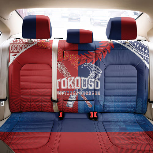 TokoUso Tonga and Samoa Back Car Seat Cover Warriors War Clubs