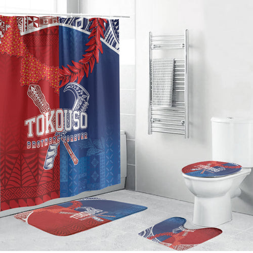TokoUso Tonga and Samoa Bathroom Set Warriors War Clubs