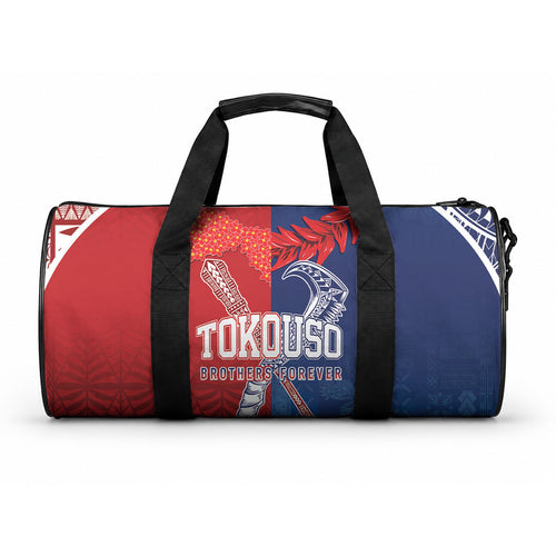 TokoUso Tonga and Samoa Duffle Bag Warriors War Clubs