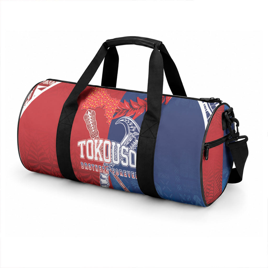 TokoUso Tonga and Samoa Duffle Bag Warriors War Clubs