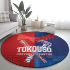 TokoUso Tonga and Samoa Round Carpet Warriors War Clubs