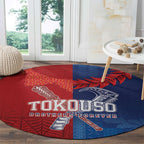 TokoUso Tonga and Samoa Round Carpet Warriors War Clubs