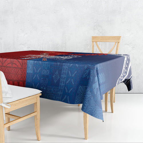 TokoUso Tonga and Samoa Tablecloth Warriors War Clubs