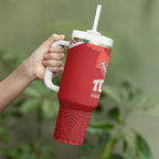 TokoUso Tonga and Samoa Tumbler With Handle Warriors War Clubs