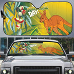 Australia Day Special Auto Sun Shade - Aussie Hoodie