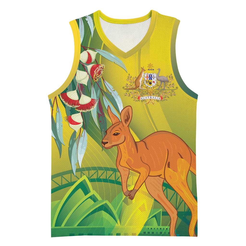Australia Day Special Basketball Jersey - Aussie Hoodie