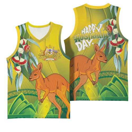 Australia Day Special Basketball Jersey - Aussie Hoodie