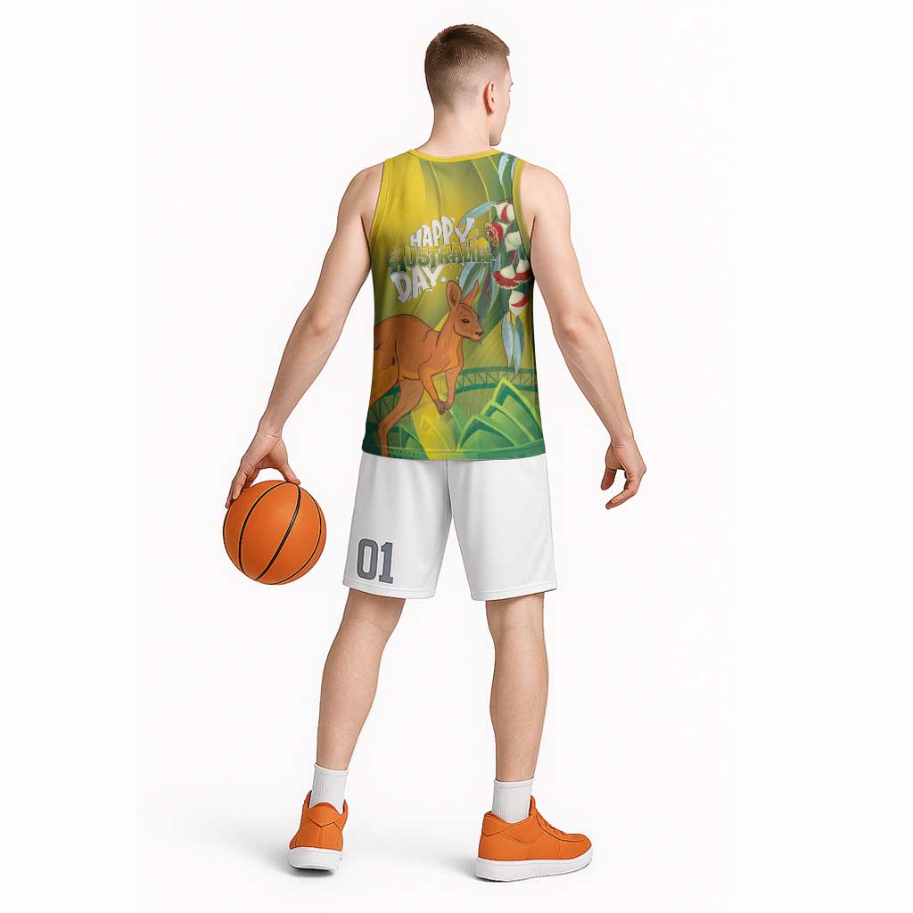 Australia Day Special Basketball Jersey - Aussie Hoodie