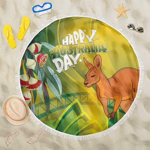 Australia Day Special Beach Blanket - Aussie Hoodie