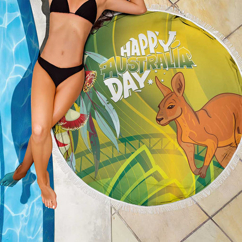 Australia Day Special Beach Blanket - Aussie Hoodie