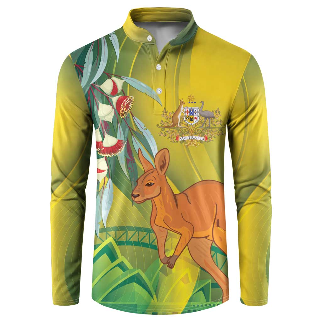 Australia Day Special Button Sweatshirt - Aussie Hoodie