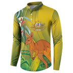 Australia Day Special Button Sweatshirt - Aussie Hoodie